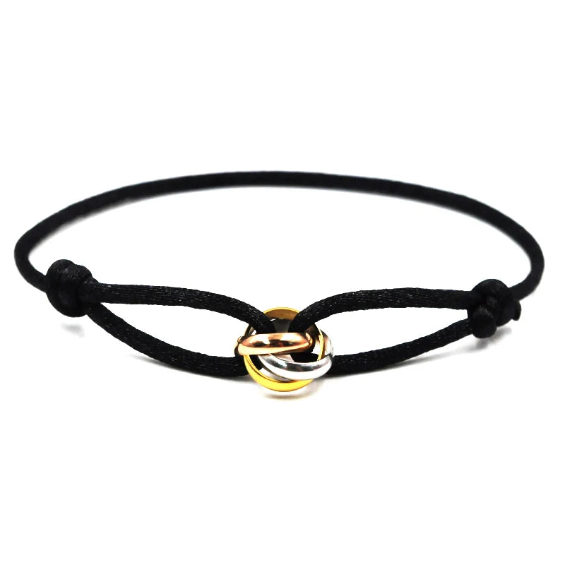 Trinity Knot Cord Bracelet