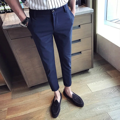 Classic Ankle-Length Trousers