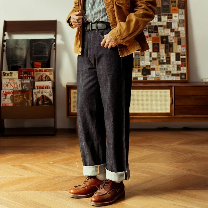 Retro Selvedge Straight Jeans