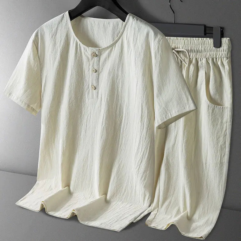 Classic Buttoned Summer Lounge Set
