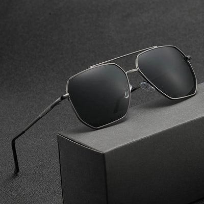 Luxe Pilot Square Sunglasses