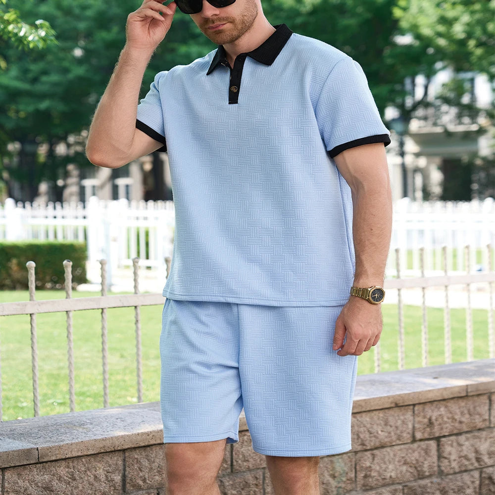 Button Collar Summer Set