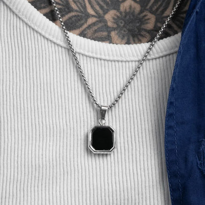 Midnight Square Pendant