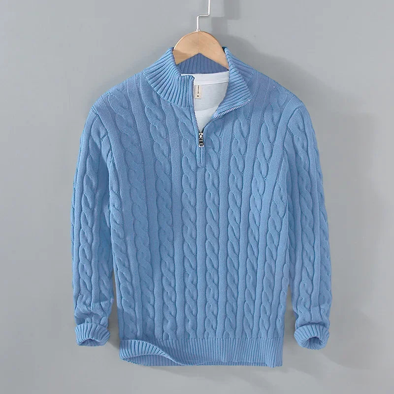Classic Twist Knit Pullover
