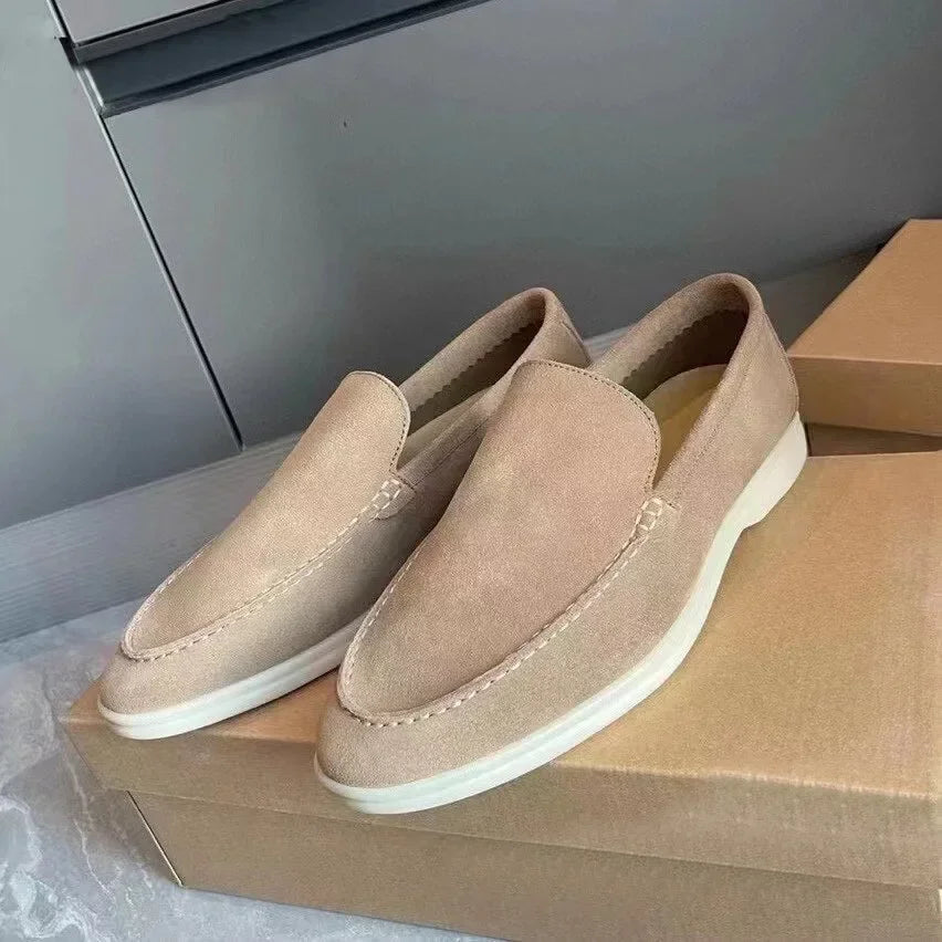 Soft Suede Casual Loafers