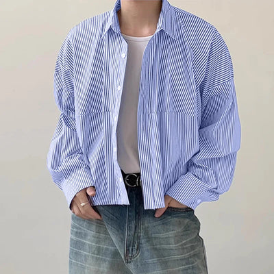 Striped Minimalist Overshirt