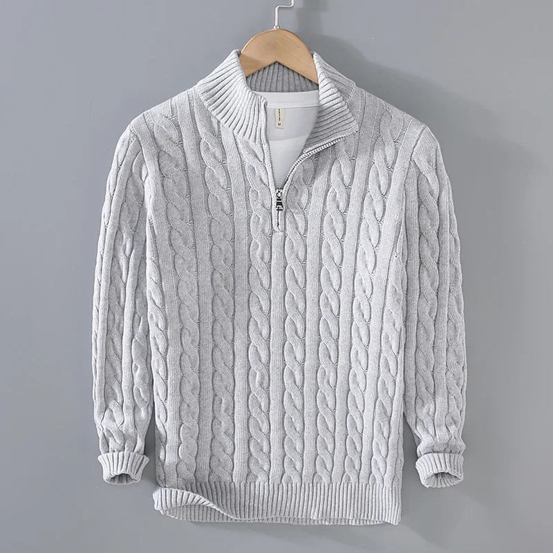 Classic Twist Knit Pullover