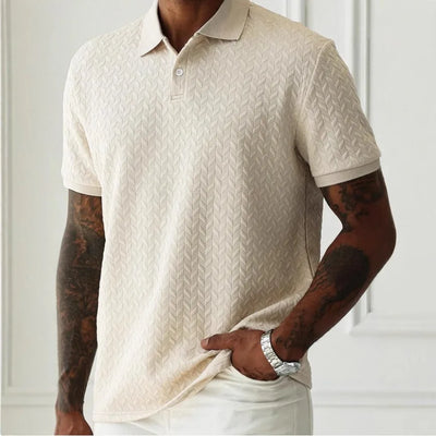 Classic Knit Polo Top