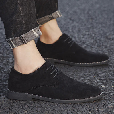 Classic Suede Derby Shoes