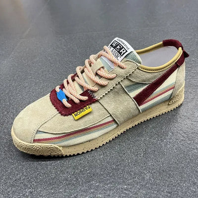 Retro Patchwork Color Sneakers