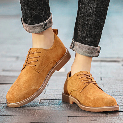 Soft Suede Oxford Shoes