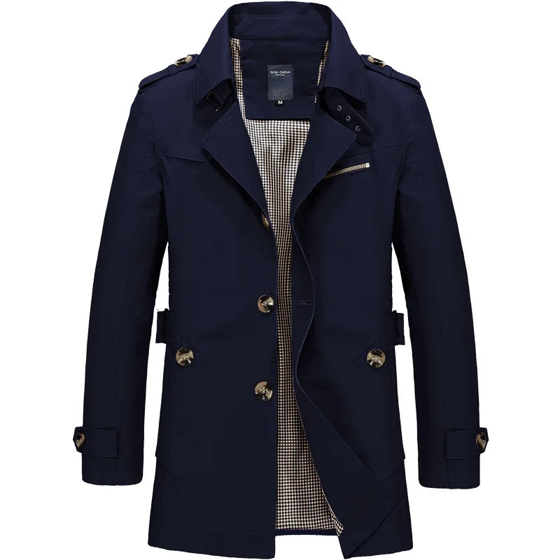 Classic Belted Trench Coat