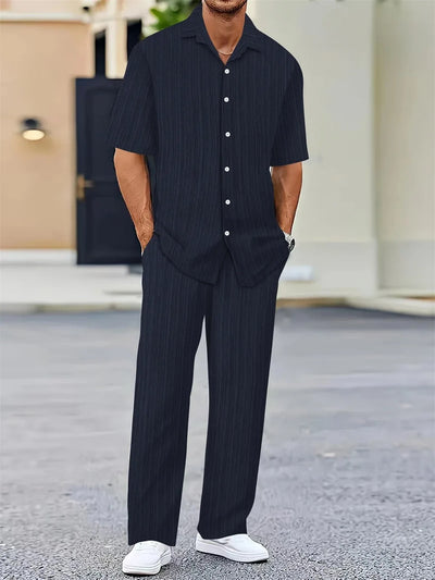 Relaxed Straight-Leg Summer Set