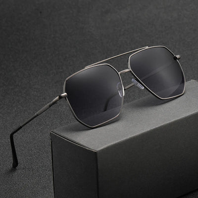Luxe Pilot Square Sunglasses
