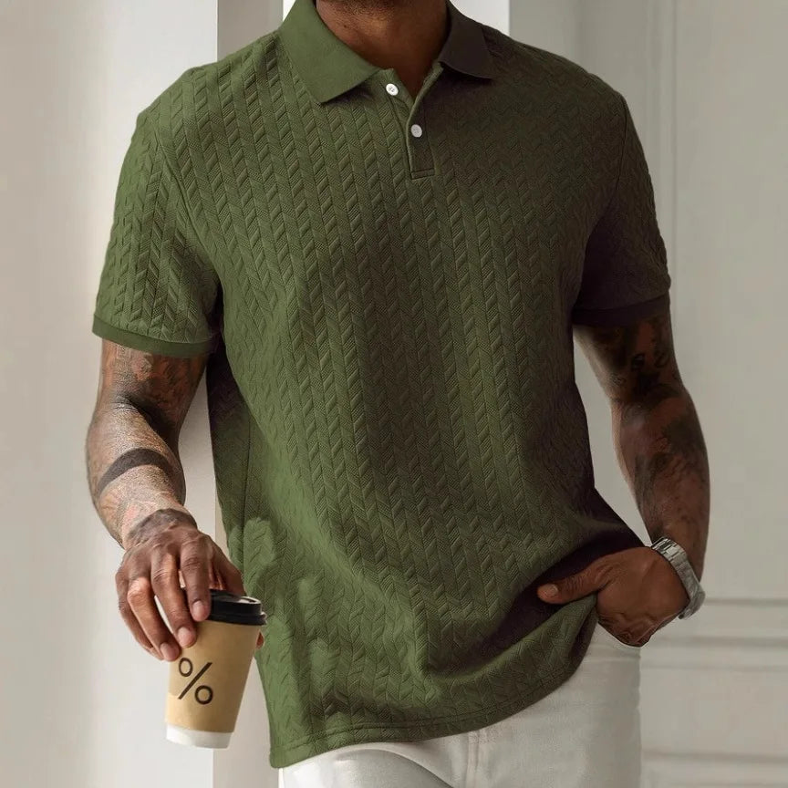 Classic Knit Polo Top
