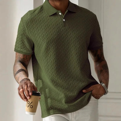 Classic Knit Polo Top