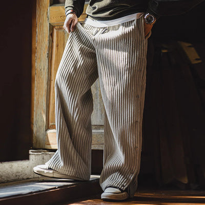 Plush Rib Casual Pants