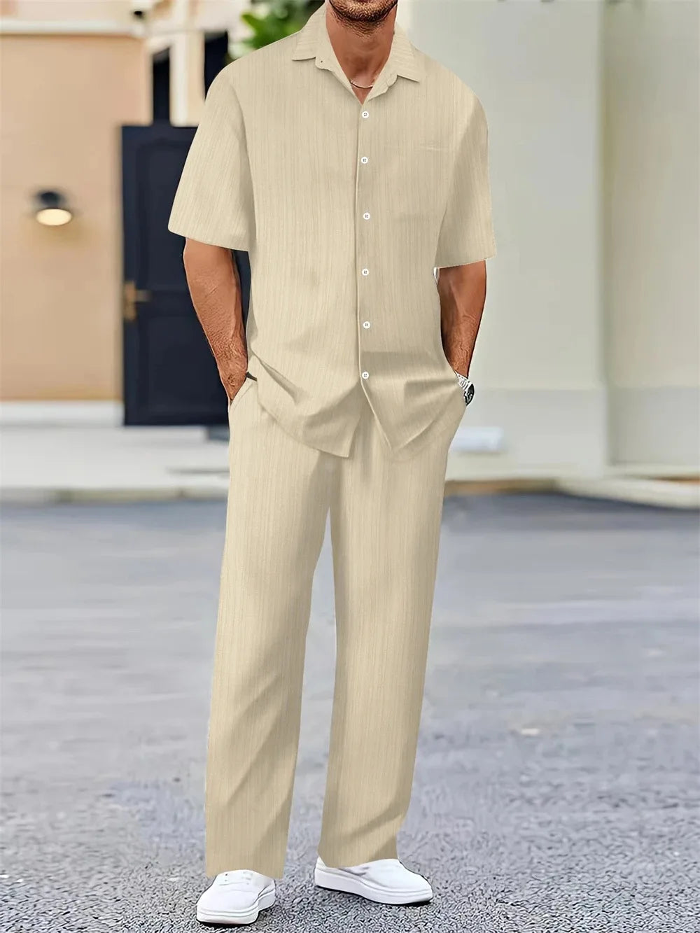Relaxed Straight-Leg Summer Set