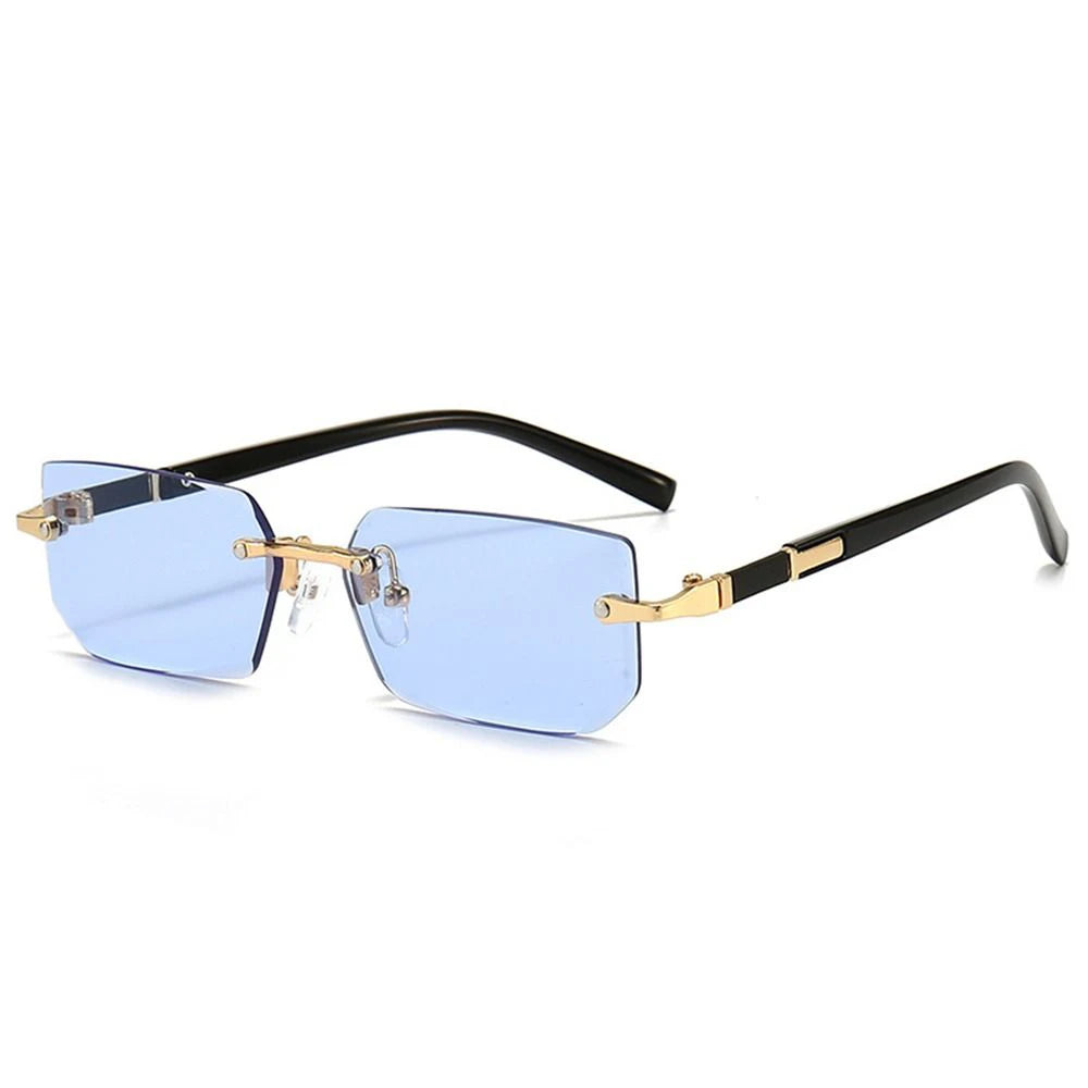 Luxe Edge Rimless Sunglasses