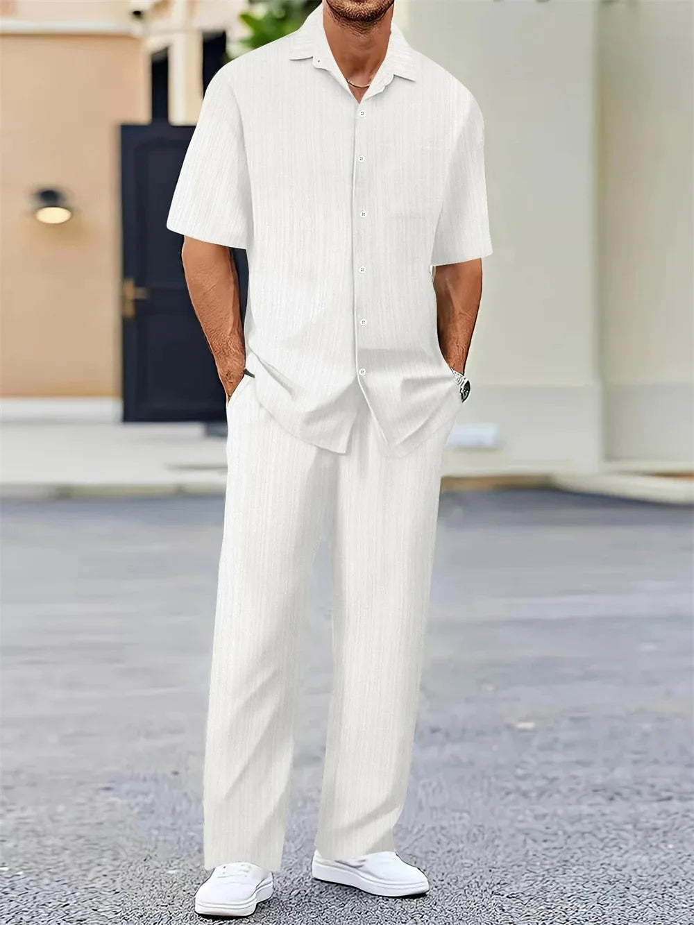 Relaxed Straight-Leg Summer Set