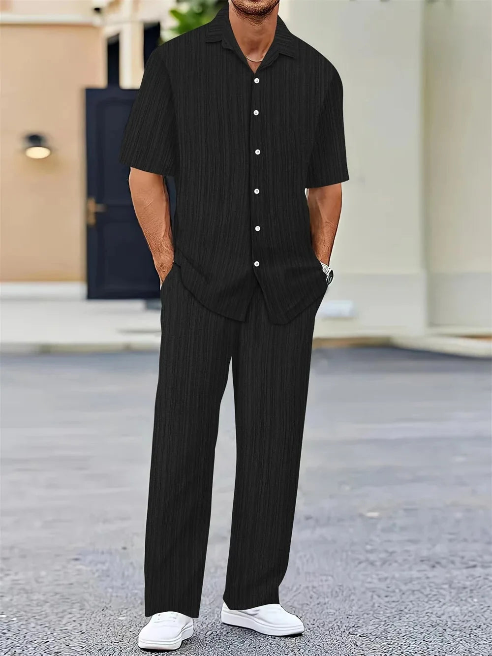 Relaxed Straight-Leg Summer Set
