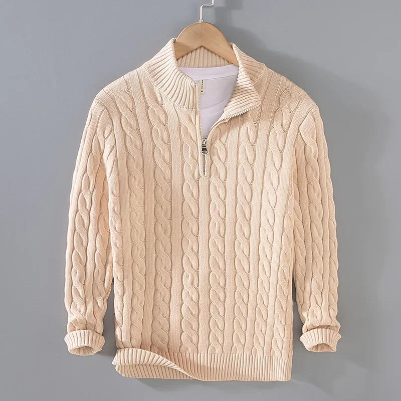 Classic Twist Knit Pullover