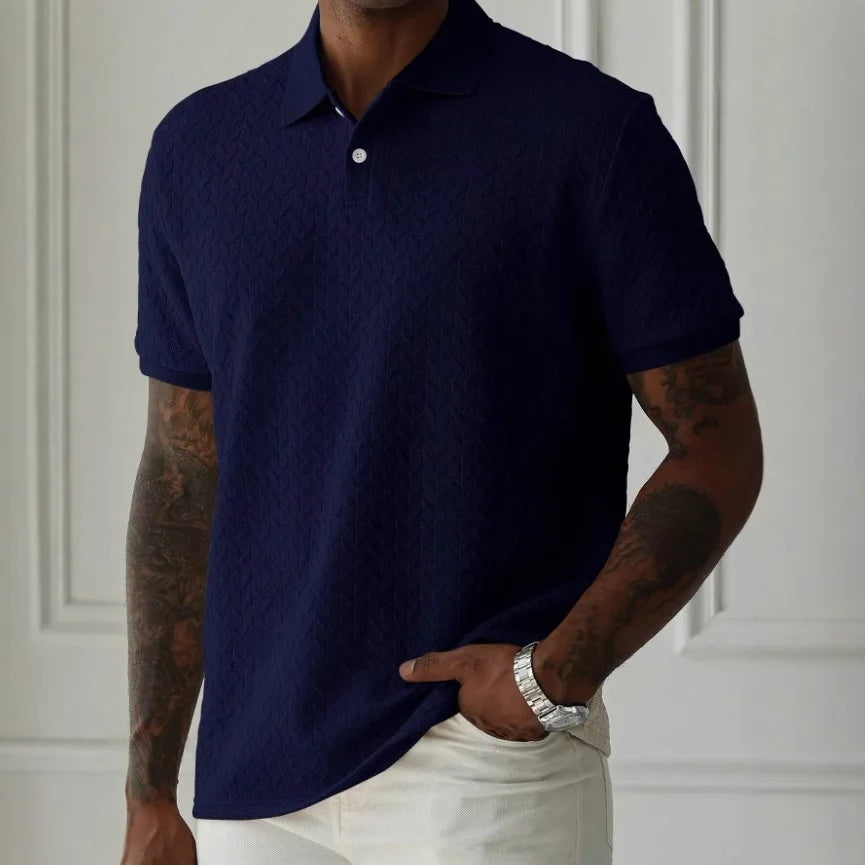 Classic Knit Polo Top