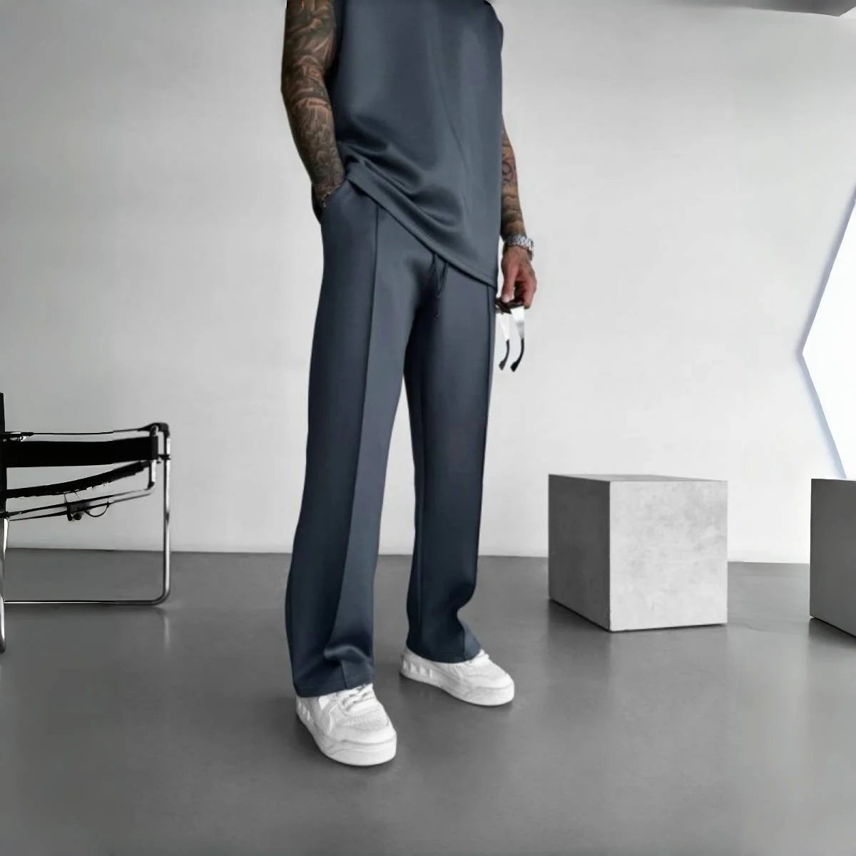 Minimalist Relaxed Trousers