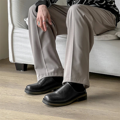 Urban Slip-On Leather Mules