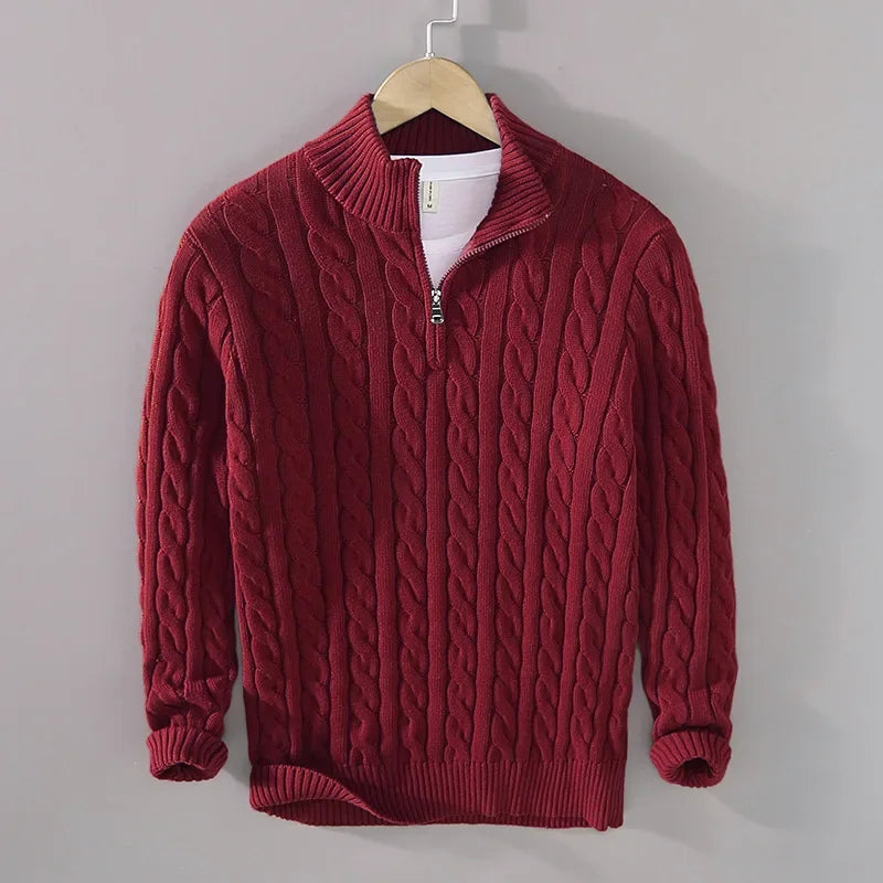 Classic Twist Knit Pullover