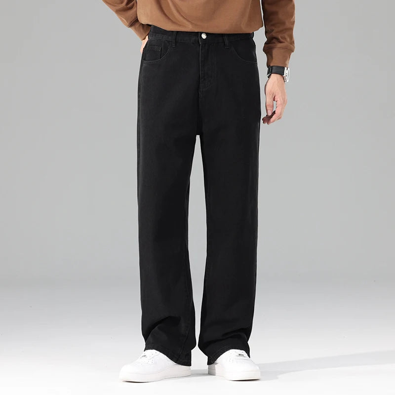 Classic Straight Denim Pants