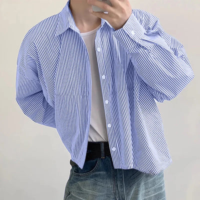 Striped Minimalist Overshirt