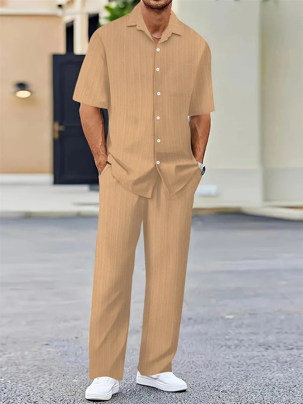 Relaxed Straight-Leg Summer Set