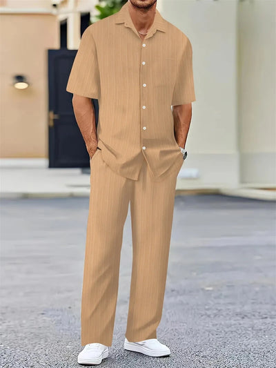 Relaxed Straight-Leg Summer Set