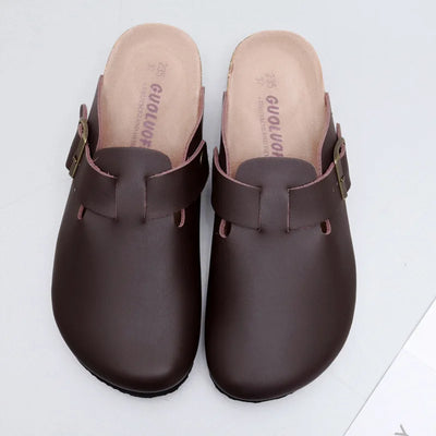 Minimalist Buckle Slide Clogs