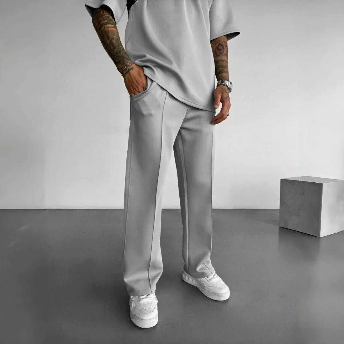 Minimalist Relaxed Trousers