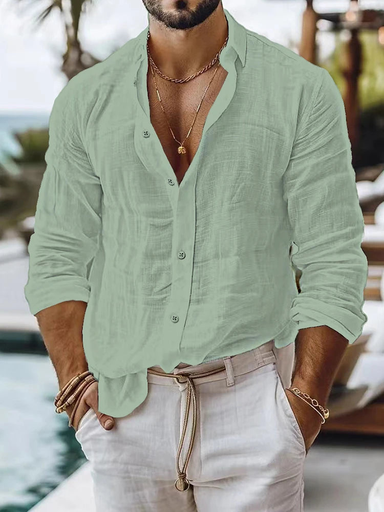 Men’s Riviera Linen Shirt