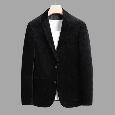 Corduroy Tailored Blazer Jacket