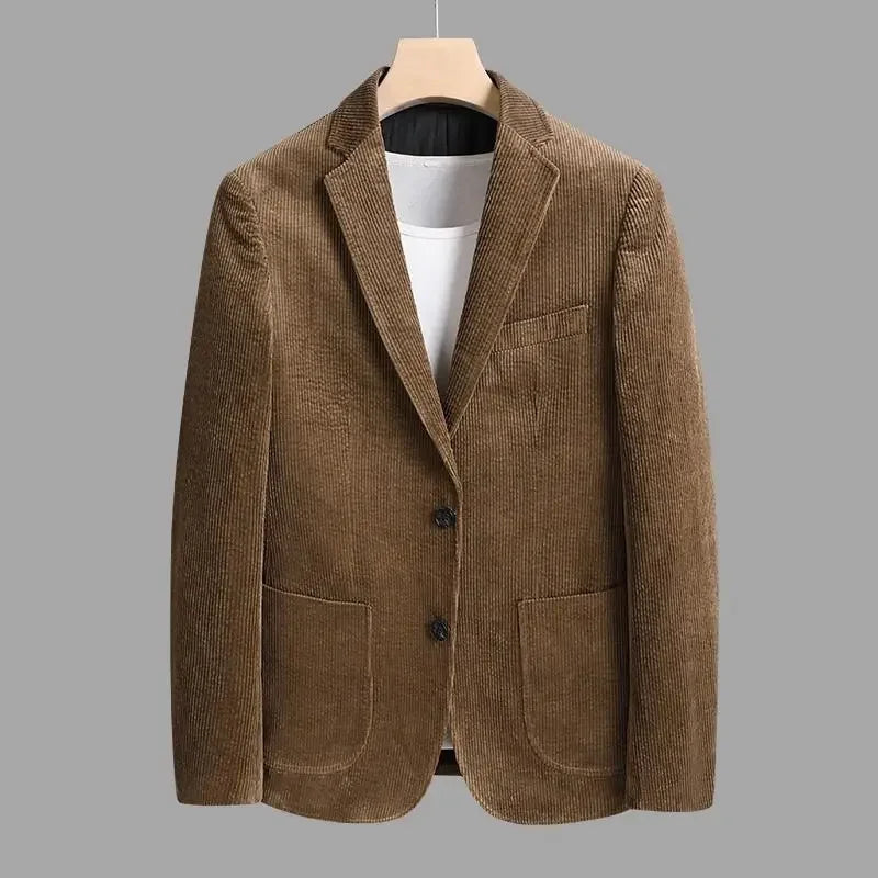 Corduroy Tailored Blazer Jacket