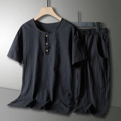 Classic Buttoned Summer Lounge Set