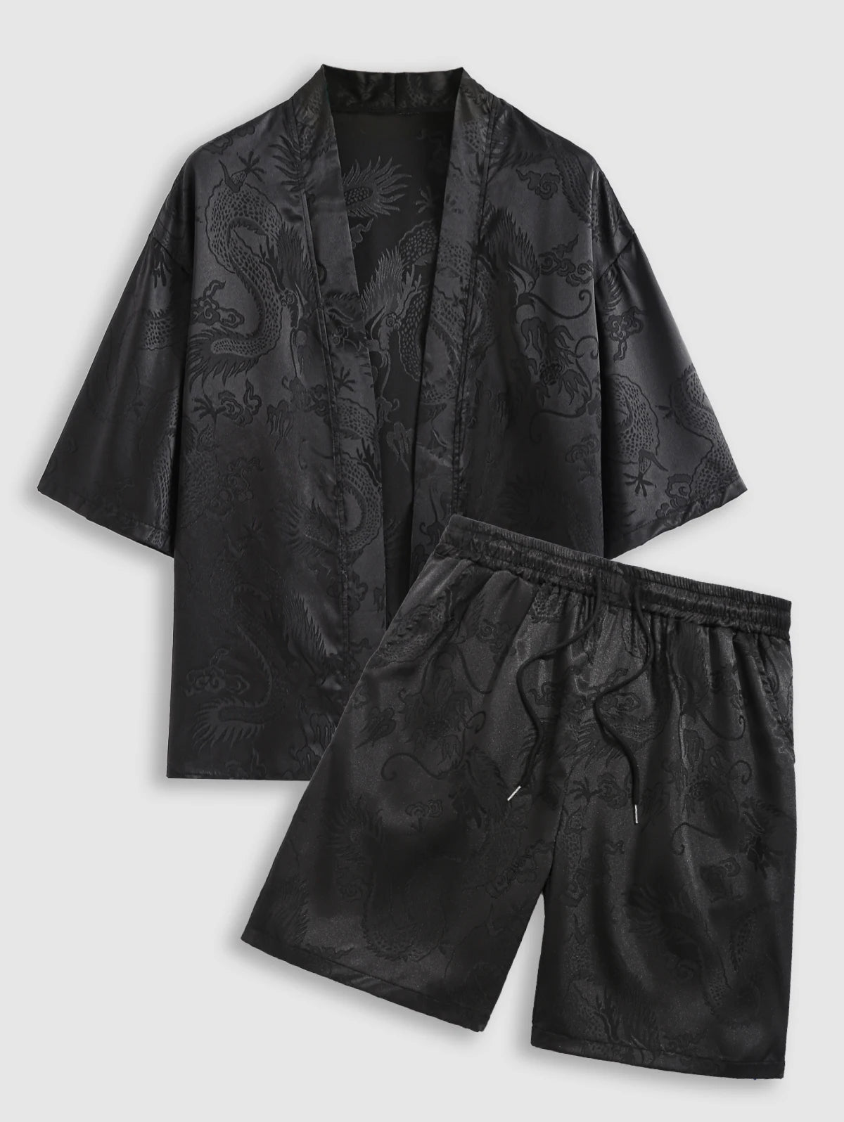 Dragon Jacquard Lounge Set