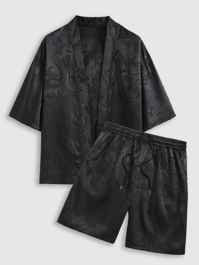 Dragon Jacquard Lounge Set