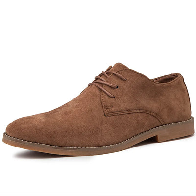 Classic Suede Derby Shoes