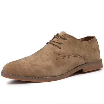 Classic Suede Derby Shoes
