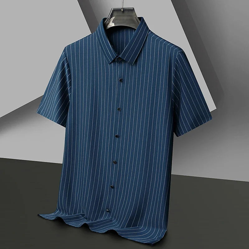 Coastal Stripe Button Shirt