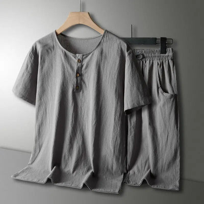 Classic Buttoned Summer Lounge Set