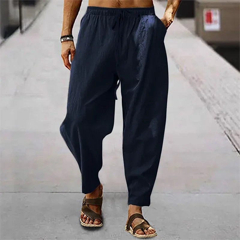 Relaxed Fit Cotton Lounge Pants
