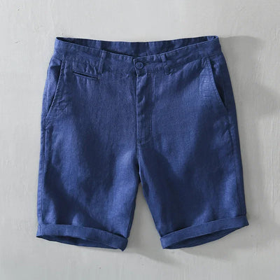 Summer Tailored Linen Shorts
