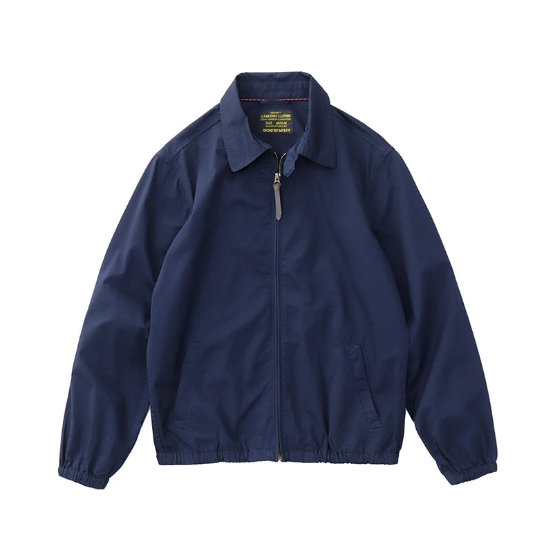 Structured Cotton Windbreaker