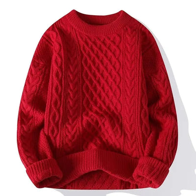 Vintage Knit Pattern Sweater